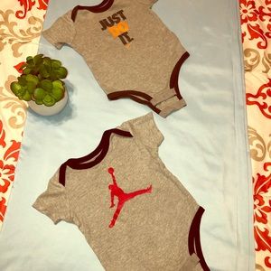 Double Nike Bodysuits/Onesies